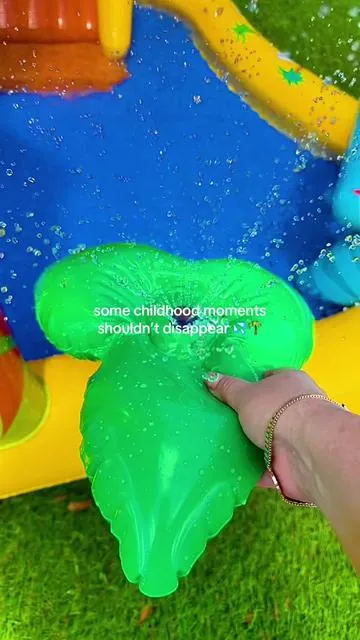 These kiddie pools are a summer must have!! They actually have multiple pool themes as well 💙 #summerfun #kiddiepool #toddlerpool #babypool