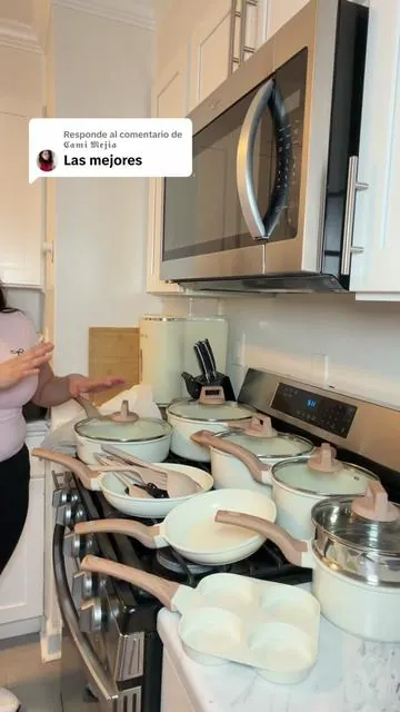 Respuesta a @𝕮𝖆𝖒𝖎 𝕸𝖊𝖏𝖎𝖆 ollas y sartenes #nonstick #kitchen #sartenes #ollas #tiktokshopcreatorpicks 