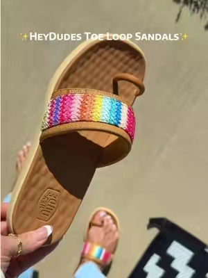 NEW sandals from @HeyDude #sandals #heydudeshoes #sandalsforwomen 