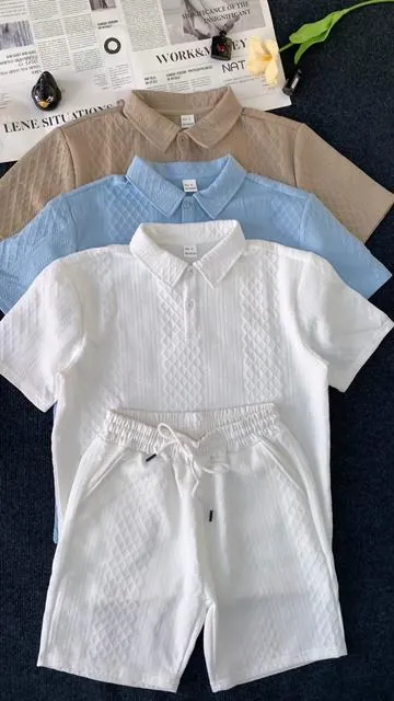 ☀️👔 Polo + shorts = the ultimate summer uniform! 😎 This two-piece set takes the guesswork out of getting dressed—classic solid polo meets comfy drawstring shorts. Breathable fabric keeps you cool, and the matching set energy? Effortlessly put together without even trying. BBQs, beach days, or just vibing—you're covered. 🌴🔥#suit #casual #twopieceset #spotlightfinds #tiktokshopspringglowup 