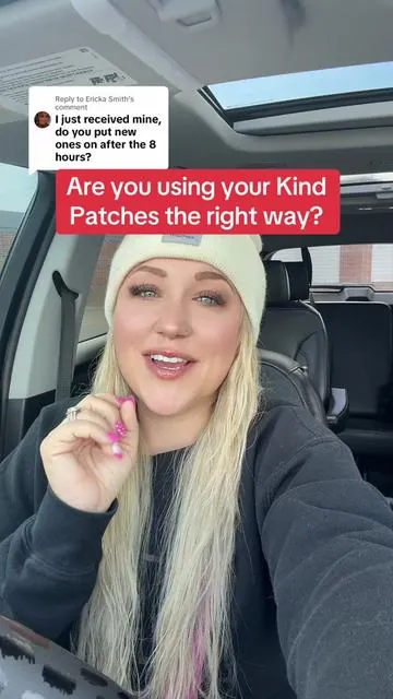 Replying to @Ericka Smith kind Patches, step-by-step! @Kind Patches USA #beautyburnbundle #kindpatches #happyburnbundle #tiktokspringglowup #tiktokmademebuyit 