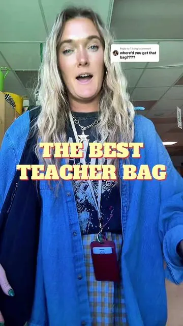 Replying to @T Long I will never shut up about this bag  #teacherbag #teacherfashion #bestbag #pursetok 
