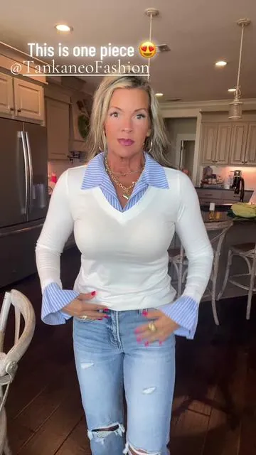 Instant add to cart on this little casual business top 🤩  #tankaneofashion #tankaneo #womensfashionstyle #starterpicks 