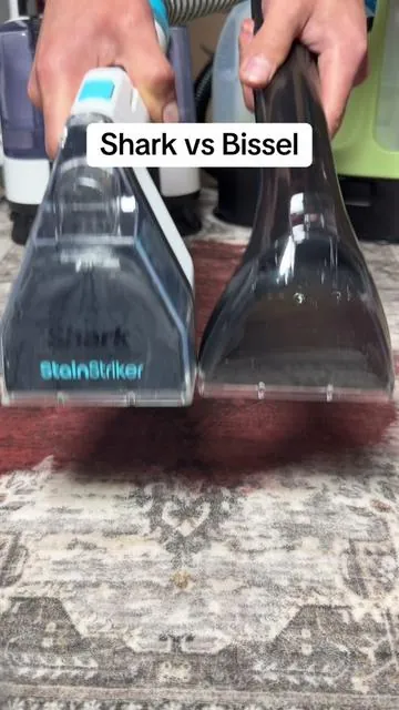 What’s the best stain remover between the two?? #bissel #stainremover #cardetailing 