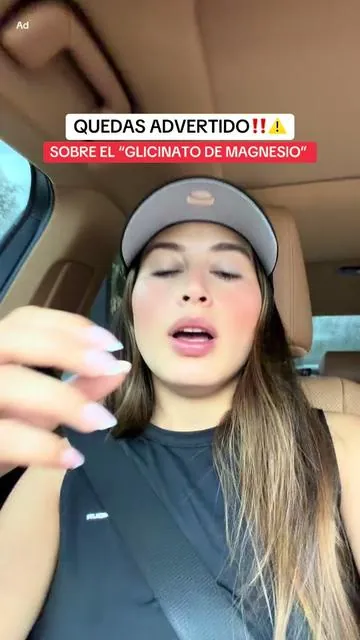 Te advierto algo sobre el glicinato de magnesio ⚠️ #magnesium #magnesiumglycinate #magnesiumglycinatebenefits #insomnia #tiktokshopspringglowup  Disclaimer: This ssupplement is no ssubstitute for a balanced diet or professional medical  advice. Results may vary from person to person. Consult your physician before  use, especially if you are pregnant, breastfeeding or under medicaltreatment.