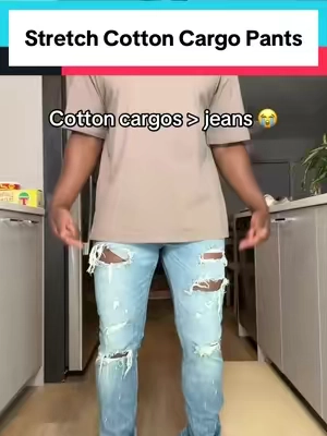 Three cotton cargos for an amazing price. #menscargopants #mensstylefind #mensfashion #cargopants #cottonpants 