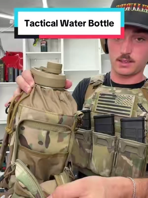 The only water bottle your ever need again #tacticalgear #waterbottle #bluecollar #tactical #workingman 