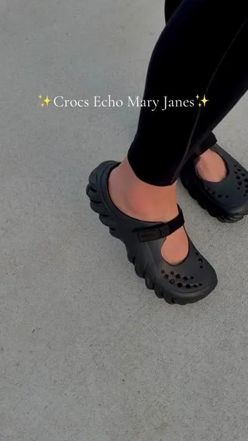 Crocs Echo Mary Janes #crocs #crocsecho #maryjanes #maryjaneshoes #crocsnewarrivals @Crocs 