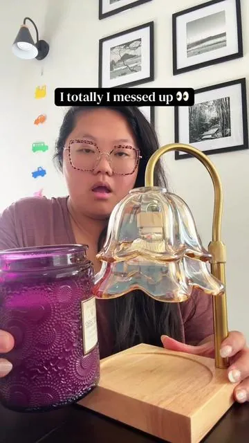 I need all the candles now 🥹 #candlelamp #candlewarmerlamp #homedecoronabudget #vintagestyle #candlewarmer 