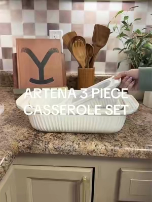 Can’t wait to make something in these 🤩 #artenahome #artenacasseroleset #casseroledish #bakingdishwithlid #tiktokshopspringglowup 