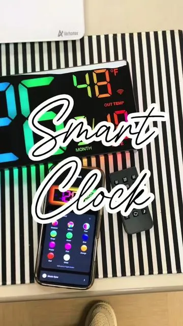 We asked, they listened! The new smart version of the viral clock just dropped 👏🏼🌈😍
