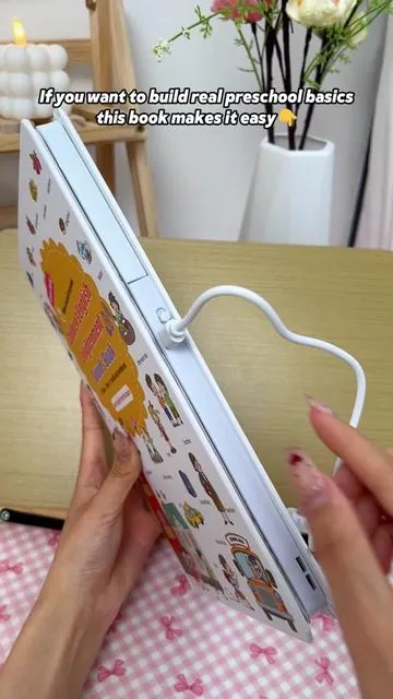 POV: I thought screen-free toys were boring… then I saw **18 topics and 500+ words inside this book.** #educationaltoy #Giftidea #TiktokShopSpringGlowUp #WeeklyDeals #springbreak 