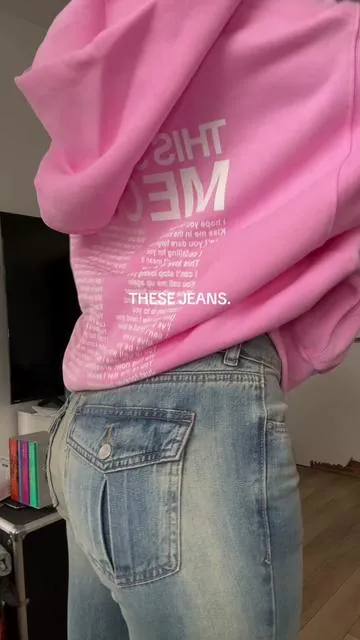 my new favorite jeans #lowrisejeans #pacsun @pacsun #pacsundenim #viral #cutejeans 