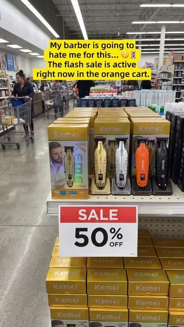 Major DOUBLE discount alert Don't🚨buy a trimmer until you watch this #flashsale #musthaves #fyp #trimmer #tiktokmademebuyit