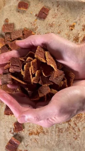 Homemade Cinnamon Roll Cereal 🥣 Recipe below👇 Not only is this a major upgrade from the store bought stuff, but it’s also packed with protein from my new @ShopFlavCity Cinnamon Roll Protein Smoothie so it actually fuels you! Grab it on TT Shop!  Makes 2 servings  Ingredients: 1 cup organic flour  ¼ cup organic cornstarch  ½ tsp baking powder  2 tbsp maple or coconut sugar  ¼ tsp sea salt  ½ tsp ground cinnamon  1 scoop FlavCity Cinnamon Roll Protein Smoothie  8 tbsp unsalted butter, chilled and cubed  5 tbsp ice cold water  For the Coating:  ⅓ cup maple or coconut sugar  2 tsp ground cinnamon 1 egg white + 2 tsp water  Directions:  To a food processor, add the flour, cornstarch, baking powder, sugar, salt, cinnamon and FlavCity protein then pulse a few times to combine.  Add in the cubed butter and continue pulsing until the butter forms pea-sized pieces. Then add 3 tbsp water to start, pulse, then add 2 more tbsp if needed. The dough will be crumbly, but stick together when you press it with two fingers.  Flour the counter and place the dough on top, use your hands to shape the dough into a rectangle, place in a zip top bag and refrigerate for 30 minutes.  Preheat the oven to 350F and line two sheet pans with parchment paper.  In a small bowl, stir together the cinnamon and sugar for the coating. In a separate bowl, whisk together the egg white and water til combined.  Remove the dough from the fridge and divide in half. Place half on a piece of parchment paper and roll out into a rectangle til it’s about ⅛ inch thick.  Brush the top with a very thin layer of egg white, then sprinkle with an even layer of cinnamon sugar.  Place a second parchment paper on top of the dough and gently flip, repeating the egg wash and cinnamon sugar on the other side.  Using a pizza cutter or small pastry cutter, cut lengthwise into ¾ inch thick strips then cut across to create squares.  Bake for 25-30 minutes or until deep golden brown and edges are even darker. Pro tip, about 20 minutes in, remove from oven and recut the cereal so it breaks apart easier later.  Remove from the oven, let it cool & enjoy! #tiktokshop #tiktokshopcreator #tiktokshopcreatorpick #protein #homemadecereal 