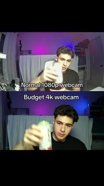 Autofocus is insane on this webcam #4k #webcam #budgetwebcam #facecam #emeet 