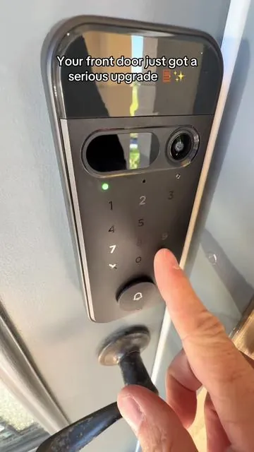 Your front door just got a serious upgrade 🚪✨ This next-gen Smart Lock doesn’t just lock your door—it recognizes you. With advanced facial recognition, it unlocks instantly the moment you walk up. No hands, no hassle. And if you need options? You’ve got them: 🔓 Fingerprint access 🔢 Secure passcode entry 🔑 Backup physical key 📱 Full control from the app Plus, it doubles as a built-in security camera, so you always know who’s at your door—even when you’re not home. ⚡ Why people are switching: 🔋 USB-C rechargeable (ditch disposable batteries) 🌧️ Weatherproof for year-round protection 🏠 Works seamlessly with MYQ smart home products 🚫 Zero subscription fees—everything included 🛠️ Easy install in minutes This is convenience + security in one sleek device. 🔥 LIMITED TIME SALE — grab yours before it’s gone 🔥 #SmartLock #HomeUpgrade #SecurityTech #TikTokMadeMeBuyIt #SmartLiving@myQ Smart Home & Garage 