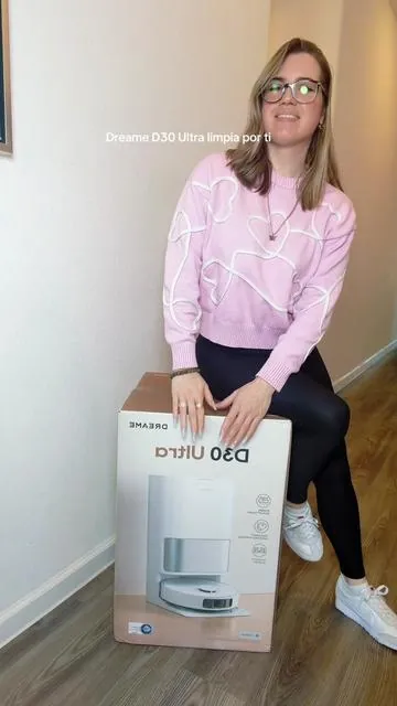 Limpieza automática sin esfuerzo 🤖✨Esto sí te cambia la rutina en casa #robotvaccuum #vacuumcleaner #aspiradora #tiktokshopcreatorpicks #tiktokshopspringglowup DREAME D30 Ultra Robot Vacuum and Mop, 25,000Pa Powerful Suction, All-in-One Base Station with 100 Days Auto-Empty, MopExtend Tech for Edge Cleaning, Smart Obstacle Avoidance, White