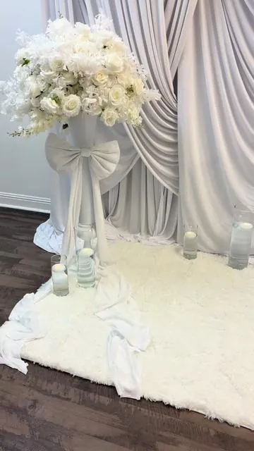 These spandex drapes are literally perfect for backdrops—weddings, parties, birthdays, graduations… all of it. I’m using the 118-inch ones and they give you that clean, elegant look every time. If you’re into decorating like me, you need these.  Tap the link above my name and go shop! #w#weddingdecore#eventplannert#tiktokshopcreatort#tiktokshopcreatorpickstiktokshopsparkcreator 