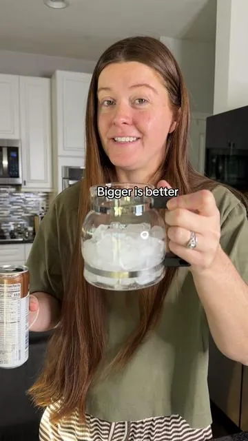 The viral coffee pot cup got an upgrade! Holds a whole 20 ounces of your favorite brew 🙌  #coffeepotmug #coffeecup #coffeemug #coffeelover 