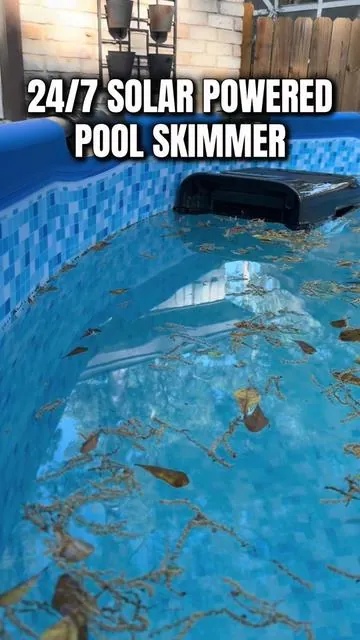 🤖🌊 best decision of my life!!#poolcleaner #poolrobot #poolvacuum #poolskimmer #tiktokshopspringglowup 