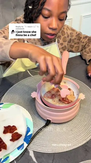 Replying to @⋆˚࿔ ~яυѕт~𝜗𝜚˚⋆ the chef said spaghetti is next! ✨👩🏽‍🍳 @gotoofun #montessoritoys #kidcookingset #handsonlearning #tiktokshopcreatorpicks 