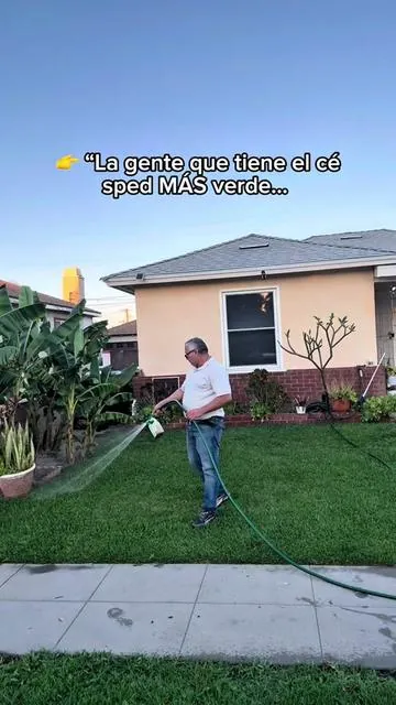 #creatorsearchinsights #LawnCare #ZacateVerde #JardínGrande #AhorroInteligente 