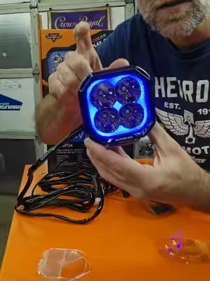 Auxbeam Color Play Series 3 Inch RGB LED Pod Lights  #offroad #4x4 #jeep #tiktokshopcreatorpicks #tiktokshopspringglowup @Auxbeam @Auxbeam_official