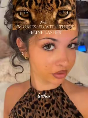 @OKAYLOVE in love with this look #lashclusters #felinelashes #okaylovelashes #TikTokShopSpringGlowUp 