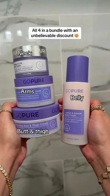 @Gopure #tiktokshopspringglowup #tiktokshopcreatorpicks #tiktokshopdealsforyoudays #gopurebeauty #gopureneckcream 