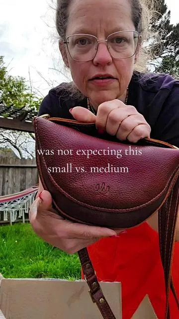 Replying to @discoveringnatural_  This #koalaslingbag  will just get better over time 😍 #leatherhandbag #leatherpurse #crossbodybag #PLGpartner @Portland Leather 