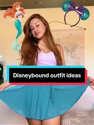 Toddler chasing approved ✅ & Hot weather approved ✅ #disneyoutfitideas #disneybound #disneyootd #disneymom #disneyoutfits Ariel the little mermaid, Disney princess, Belle, Snow White, Minnie Mouse, Aurora, Halara @Halara_official 