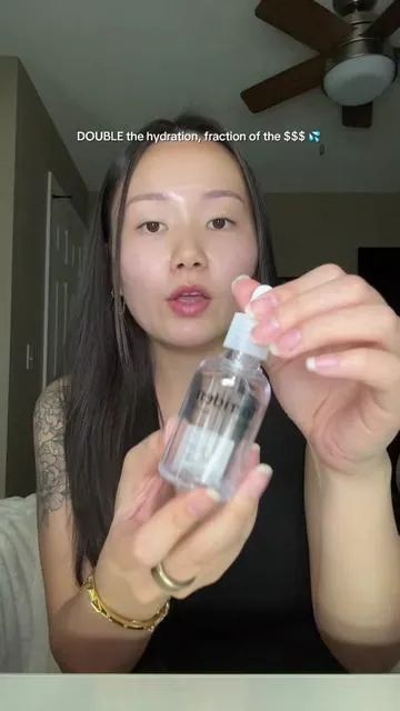 only thing i love more than this serum, IS A GOOD DEAL 💧@TORRIDEN US  #hyaluronicacid #hydratingskincare #glassskincare #sensitiveskin #dryskin 