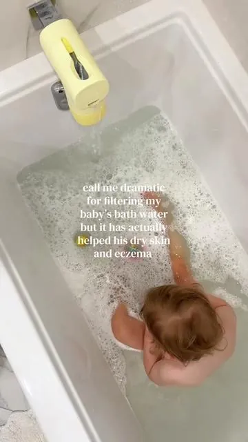 Anything for my kids health no matter the price tag!! This is worth every single penny!!  #eczemaawareness #eczema #eczemababy #dryskin #bathfilter @GetCanopy 