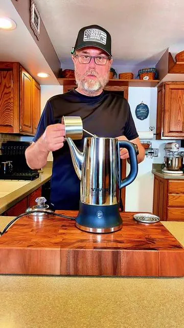 VEVOR 12-Cup Percolator Coffee Pot #percolator #coffeepot #tiktokshopspringglowup 