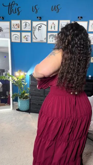 Yes yes I had It on backwards but still fire #milkmaiddress #dress #bodycondress #ootdinspo 