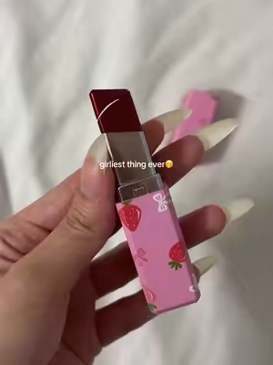 #lipsticklighter #discreet #lighter #girliethings #giftsforher 