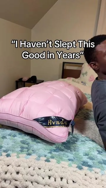 Pillows feel like a cloud I sleep like a baby #tiktokshopcreatorpicks 