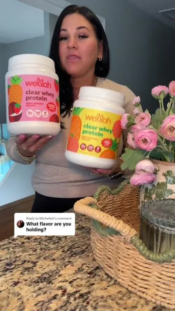Replying to @MichelleU wellah Clear protein  #clearprotein #protein #proteinpowder #tiktokshopcreatorpicks #tiktokshopspringglowup 