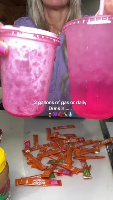 POV: you love Dunkin refreshers but not the sugar crash 😅✨ This 40 pack of Dunkin sugar-free refresher mixes is literally my new obsession… same fruity, refreshing flavors but without all the extra sugar 🙌 Perfect for on-the-go, busy moms, gym days, or when you just want something better than plain water 💧➡️🍓🍍 Plus they have that little boost from green tea so it’s giving ✨energy✨ without the guilt 💁‍♀️  I keep these in my car, purse, AND kitchen because once you try them… you’ll never go back 😭 #dunkinrefreshers #sugarfreedrinks #wat#watertokinksathome #hydrationhack 