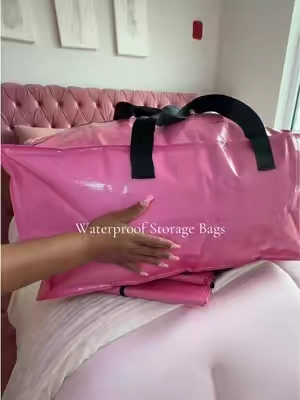 You’ll never have to worry about storing away your belongings because these are waterproof and hold so much #storagebag #travelbag #waterproofbag #dufflebag #heavydutybag  
