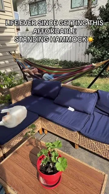 It’s so good #Hammock #Outdoors #HomeDecor #Outside #Relax 