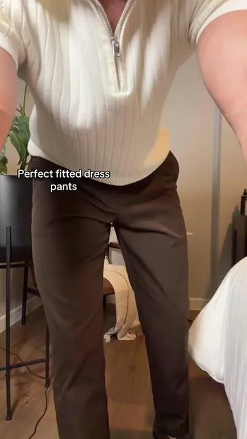 #dresspants #fittedpants #mensfashion 