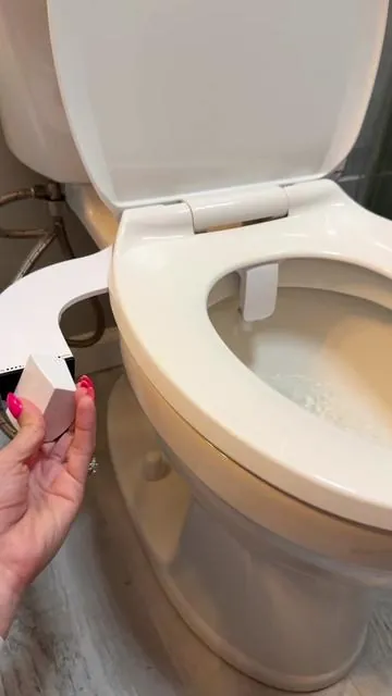 Feel the hygienic clean that a bidet can give you with this bidet attachment #bidet #bidetattachment #hygiene 
