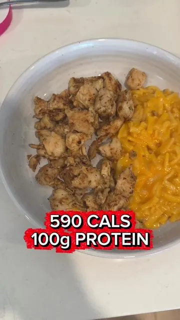 100g Protein - Chicken Mac & Cheese #proteinmacandcheese #legendaryfoods @Legendary Foods 