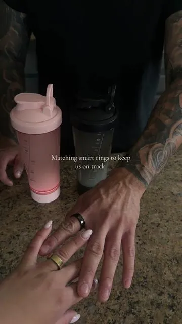 Smart rings to track our health 🤍 #smartring #smartringforwomen #proteinchicken #dinnerideas 
