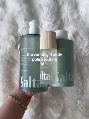 and it actually works 🤍 saltair salt water vanilla smooth skin ritual body care tiktok shop #tiktokshopcreatorpicks #greenish #tiktokshopstockup #tiktokshopmothersday #saltair saltair salt water vanilla smooth skin body routine vanilla girl body care gift ideas for her maehni @Saltair Body 