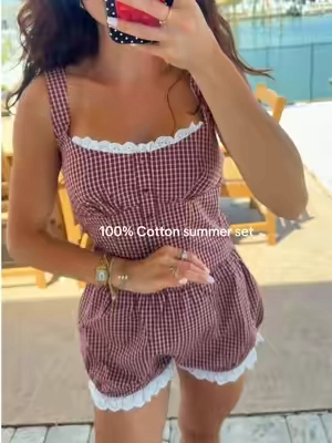 Cutest little set! Perfect for the summer!!! @Cider @CiderEssentials #summerset #cottonclothing #cider #countryconcert #petitefashion 