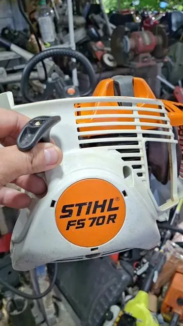 sthil fs70r limpieza general #greenish #sthil #vaporcleaning @KevinFixllc 