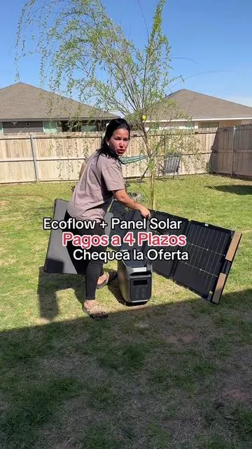 Ecoflow con Panel Solar 220W 